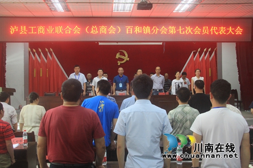 泸县工商业联百和镇分会召开第七次会员代表大会(图2)