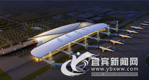 宜宾新机场预计明年完工&nbsp;两条连接线同步推进(图1)