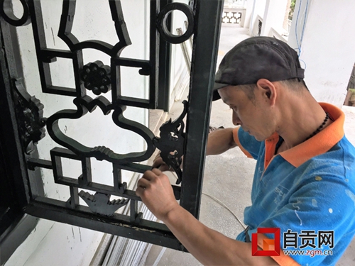 自贡张伯卿公馆9月前重现“罗马楼”昔日风姿(图2) 自贡张伯卿公馆9月前重现“罗马楼”昔日风姿(图2)