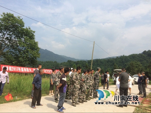 合江县南滩镇通过综合应急演练检验应急救灾能力(图1)