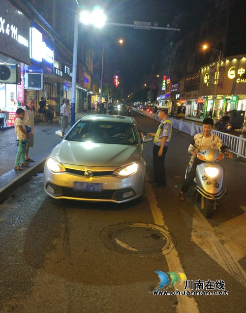 宜宾筠连县交警大队严打夏季酒驾违法(图2)