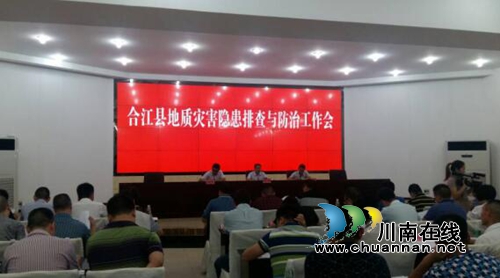 合江县召开全县地质灾害隐患和防治工作会(图1)