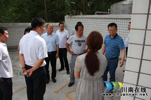 省教育厅督查叙永县“薄改”工作(图1)