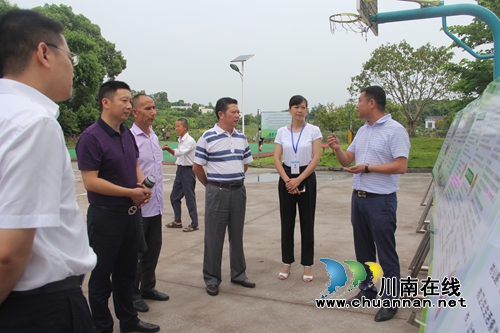 泸县云龙镇接受健康城市创建市级验收(图1) 泸县云龙镇接受健康城市创建市级验收(图1)