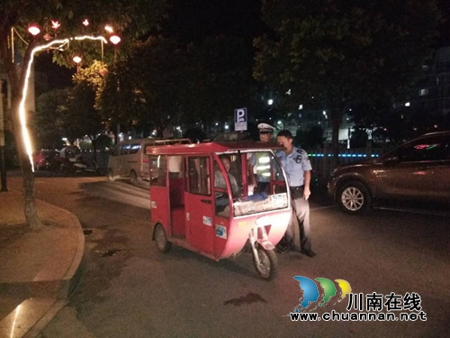 宜宾筠连县交警大队扎实开展酒驾集中整治行动(图1)