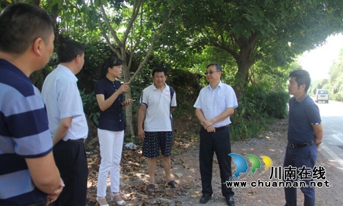 市政府副秘书长刘洪率队调研云龙镇高速征地工作(图1)