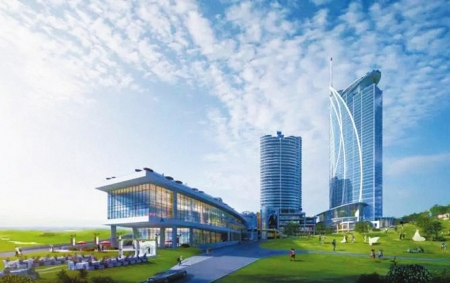 泸州“长江上的帆船”斩获建筑界奥斯卡(图1) 泸州“长江上的帆船”斩获建筑界奥斯卡(图1)