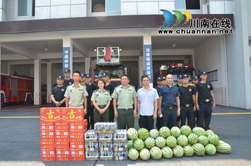泸县应急救援大队送水解忧&nbsp;医院慰问表感谢(图1)