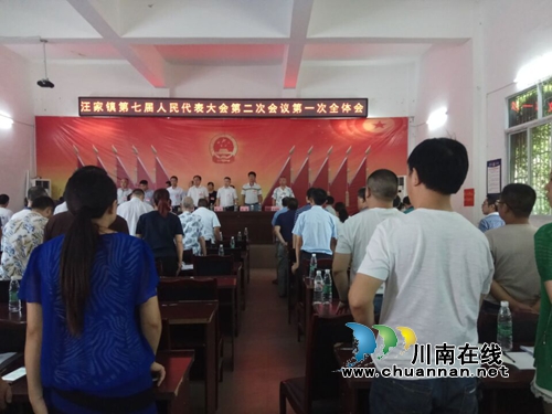 宜宾汪家镇召开第七届人民代表大会第二次会议(图1) 宜宾汪家镇召开第七届人民代表大会第二次会议(图1)