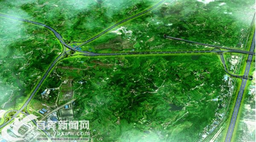 宜宾投资11亿!双向六车道全互通立交9月开工(图1) 宜宾投资11亿!双向六车道全互通立交9月开工(图1)
