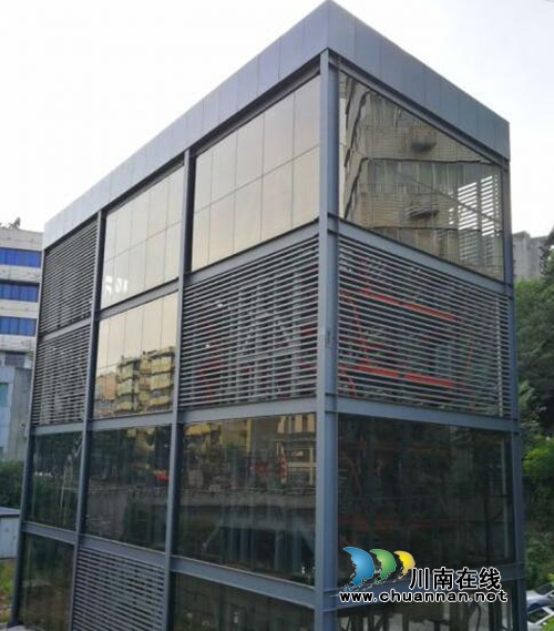 泸州首个立体停车场投用在即&nbsp;42辆轿车可安家(图1)