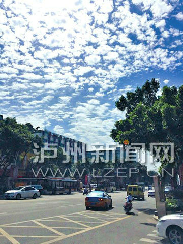 泸州连续晴了10多天&nbsp;市气象台：预计明晚降雨(图1)