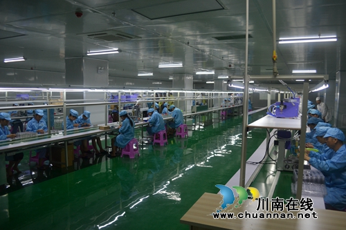 仅用两月&nbsp;泸州首个智能终端全产业链投产下线(图9)