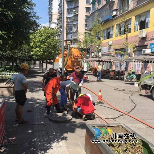 纳溪区城管局&nbsp;开展下雨污管网疏通专项行动