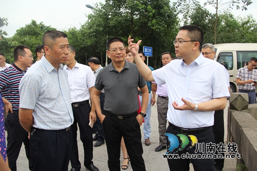 市委常委、市纪委书记杨晓率队督导云龙镇环保工作