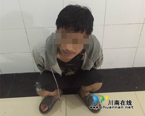 古蔺：“花衣男”藏身超市&nbsp;疯狂盗窃后终落网(图1)