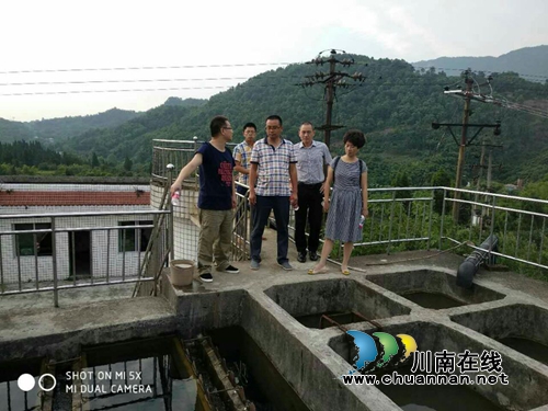 合江县饮用水水源地保护工作督查组到南滩镇检查(图1)