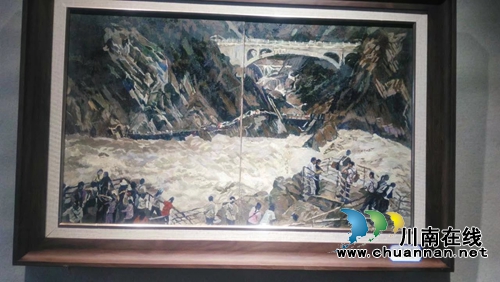 七月流火陈铁油画展在泸州东门口东艺馆展出(图4)