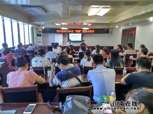 合江县残联召开8月“量服”精准分析会(图1) 合江县残联召开8月“量服”精准分析会(图1)