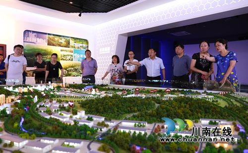 市政协专委会莅临泸州国家高新区视察指导工作(图1)