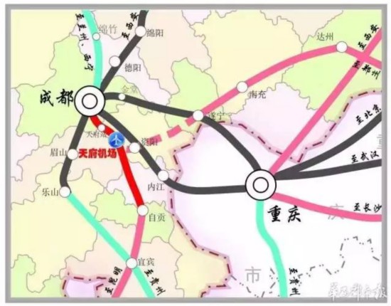 四川三条新建铁路加快推进 年底前将开工(图4) 四川三条新建铁路加快推进 年底前将开工(图4)