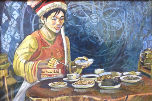 酒城油画界的“铁”是这样炼成的(图5)