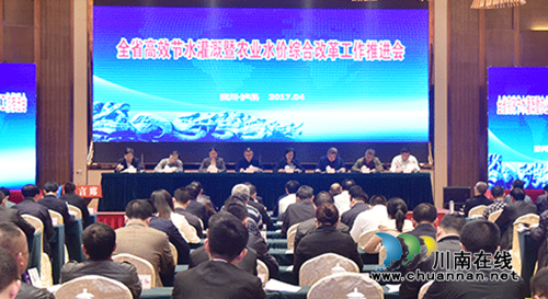 全省高效节水灌溉暨农业水价综合改革工作推进会在泸县召开(图1)