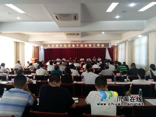 泸县太伏镇召开村级后备干部推荐工作会