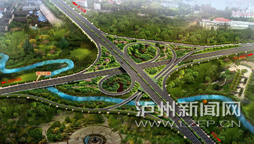连接城南与城西新城 长江六桥主桥施工启动(图3) 连接城南与城西新城 长江六桥主桥施工启动(图3)