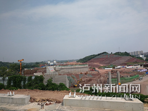 连接城南与城西新城 长江六桥主桥施工启动(图4) 连接城南与城西新城 长江六桥主桥施工启动(图4)