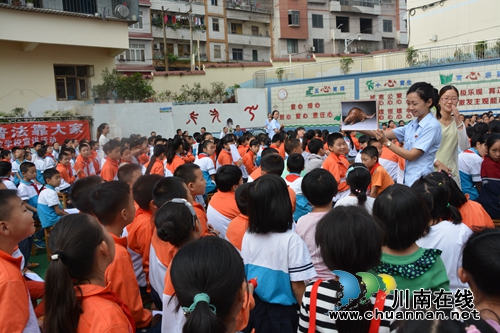 认识保护动物&nbsp;增强意识&nbsp;江阳法院走进弥陀学校