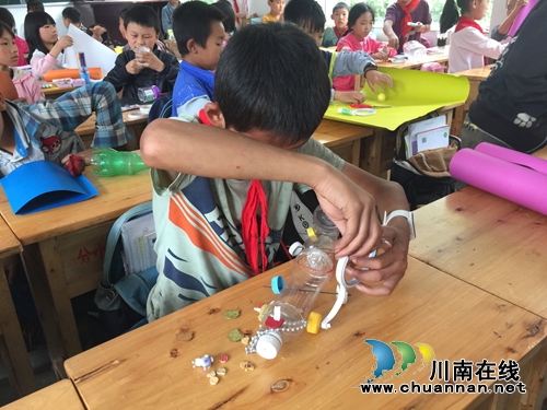 叙永县分水镇中心小学校全员参与科技创新活动