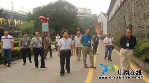 泸州市江阳区启动“名家看江阳”采风活动(图1)