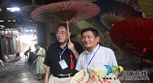 泸州市江阳区启动“名家看江阳”采风活动(图7)