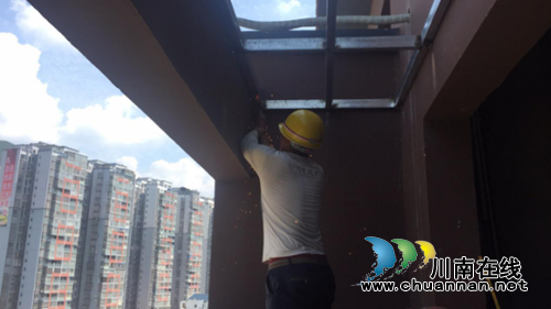 古蔺城监加大双休日打击违法建设力度