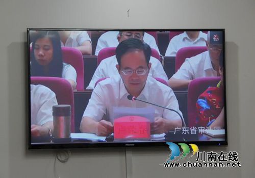 龙马潭区审计局组织审计干部职工参加投资审计工作电视电话会议(图1) 龙马潭区审计局组织审计干部职工参加投资审计工作电视电话会议(图1)