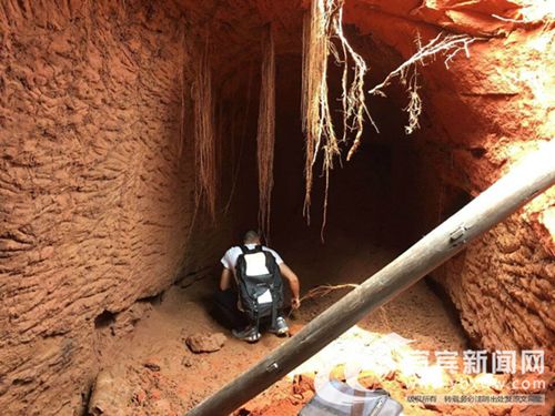 宜宾一工地挖出近2000年前汉墓&nbsp;出土数件陶俑(图2)