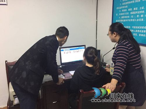 泸县天兴司法所到牛滩司法所督查社区矫正工作