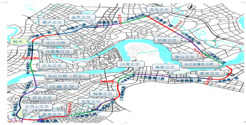 泸州二环路建设进度加快&nbsp;预计2019年全线通车(图1)