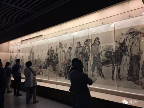 四川现代名家画展&nbsp;课本插图多出自这位泸州人(图1)