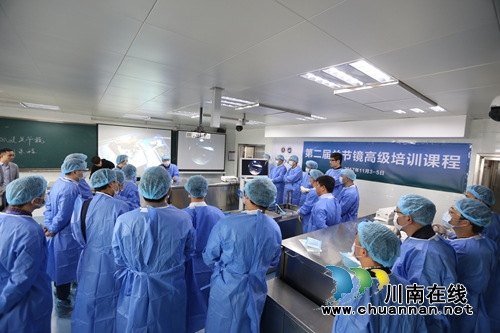 西南医大中医院举办全国ConMed关节镜培训课(图2) 西南医大中医院举办全国ConMed关节镜培训课(图2)