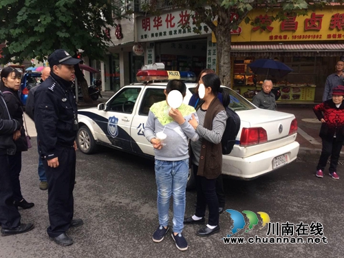 疑似病患男童无钱购物&nbsp;泸县民警暖心替他找家人