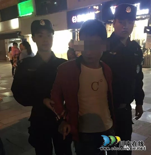 骑着被盗车街上“兜风”&nbsp;古蔺男当街“落马”
