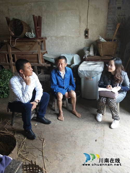泸县验收督查组到云龙镇开展贫困退出验收工作