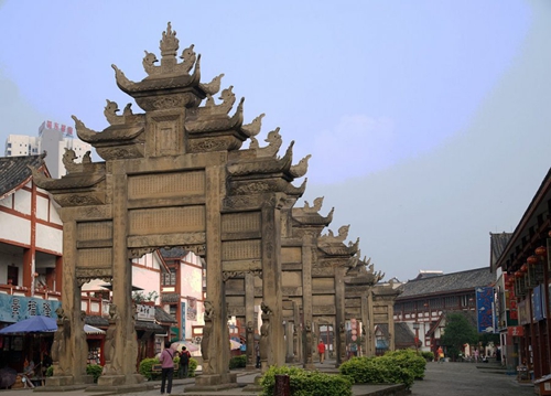 品味“立体史书” 探访内江隆昌牌坊文化(图1) 品味“立体史书” 探访内江隆昌牌坊文化(图1)
