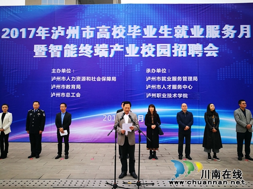 泸州举办智能终端产业校园招聘会(图2)
