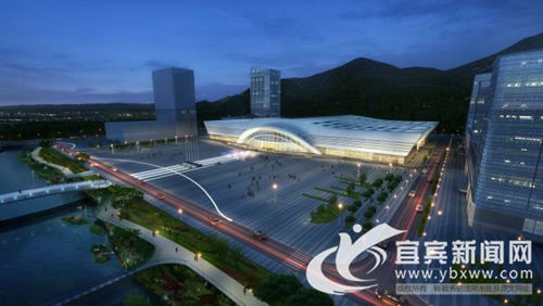 临港产业总部基地:打造宜宾首个会展中心!(图1) 临港产业总部基地:打造宜宾首个会展中心!(图1)