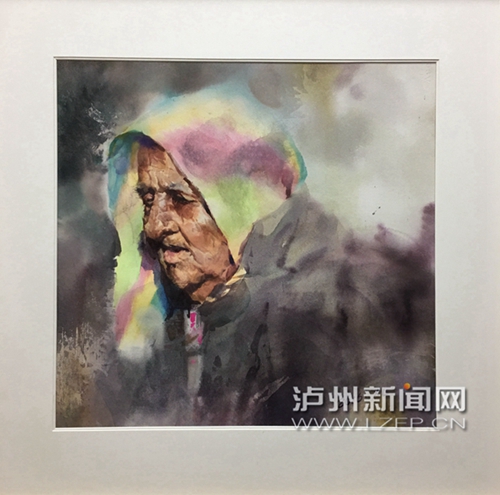 泸州画家谢兰办画展：以墨色浓淡表趣远之心(图7)