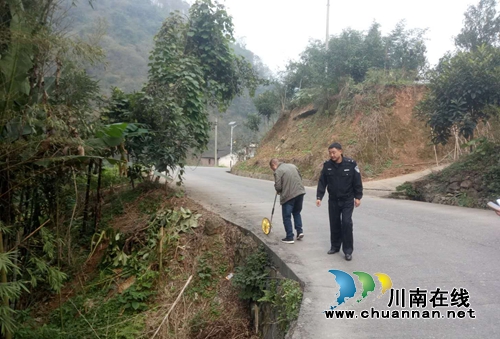 宜宾筠连交警大队加强隐患排查确保冬季辖区交通安全