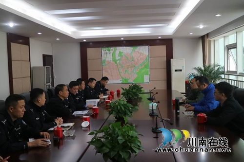西南交通大学专家组调研泸县城区道路交通秩序管理工作(图1)